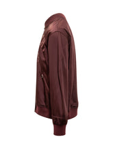 Bomber Bordeaux con Logo Ricamato Givenchy - Abbigliamento Uomo | $store$