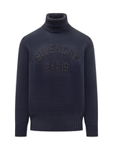 Givenchy Maglione a Collo Alto con Logo - Abbigliamento Uomo | $store$