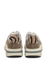 Premiata Sneakers in Pelle e Suede con Dettaglio Animalier - COLLEZIONE TEAM EC | $store$