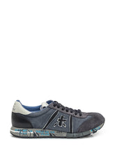 Premiata Lander Sneakers in Suede and Blue Fabric - COLLEZIONE TEAM EC | $store$