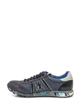 Premiata Lander Sneakers in Suede and Blue Fabric - COLLEZIONE TEAM EC | $store$