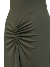 Victoria Beckham green dress with ruching - COLLEZIONE TEAM EC | $store$