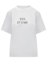 Victoria Beckham white T-shirt with print - COLLEZIONE TEAM EC | $store$