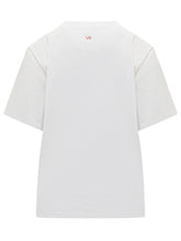 Victoria Beckham white T-shirt with print - COLLEZIONE TEAM EC | $store$