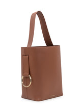 Victoria Beckham Dia Brown Leather Bucket Bag - COLLEZIONE TEAM EC | $store$