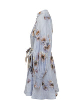 Abito Zimmermann Azzurro con Stampa e Cintura - Abbigliamento Donna | $store$