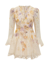 Abito Zimmermann Corto in Seta con Stampa - Abbigliamento Donna | $store$