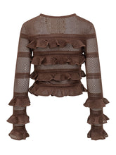 Top in maglia Zimmermann con balze - Abbigliamento Donna | $store$