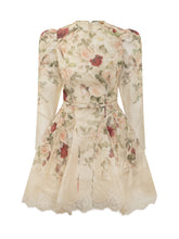 Zimmermann Abito Corto Floreale in Seta - Abbigliamento Donna | $store$