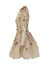 Zimmermann Abito Corto Floreale in Seta - Abbigliamento Donna | $store$