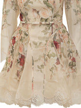 Zimmermann Abito Corto Floreale in Seta - Abbigliamento Donna | $store$