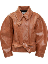 Giacca effetto pelle con cintura The Andamane - Abbigliamento Donna | $store$