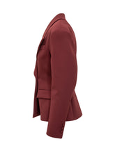 The Andamane double-breasted burgundy blazer - COLLEZIONE TEAM EC | $store$