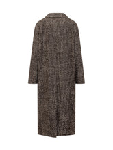 Tagliatore Cappotto Doppiopetto in Tweed Marrone - Abbigliamento Donna | $store$