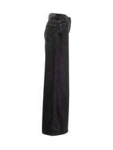 7 For All Mankind Black Palazzo Jeans - 7 For All Mankind | $store$