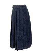 Gonna a Pieghe in Denim 7 For All Mankind - 7 For All Mankind | $store$