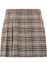 Seventy 19.70 Checked Wool Pleated Mini Skirt - COLLEZIONE TEAM EC | $store$