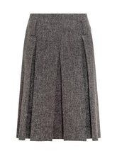 Seventy 19.70 Grey Pleated Midi Skirt - COLLEZIONE TEAM EC | $store$