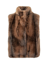 Seventy 19.70 Brown Faux Fur Vest - COLLEZIONE TEAM EC | $store$