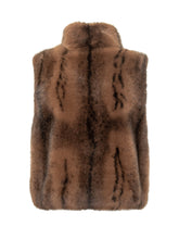 Seventy 19.70 Brown Faux Fur Vest - COLLEZIONE TEAM EC | $store$