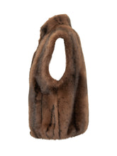 Seventy 19.70 Brown Faux Fur Vest - COLLEZIONE TEAM EC | $store$