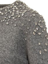 Seventy 19.70 Grey Cardigan with Jewel Embellishments - COLLEZIONE TEAM EC | $store$