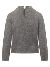 Seventy 19.70 Grey Sweater with Jewel Neckline - COLLEZIONE TEAM EC | $store$