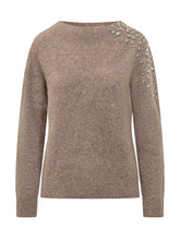 Seventy 19.70 Camel Sweater with Jewel Details - COLLEZIONE TEAM EC | $store$