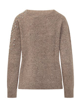 Seventy 19.70 Camel Sweater with Jewel Details - COLLEZIONE TEAM EC | $store$