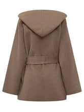 Seventy 19.70 Cappotto Cammello con Cappuccio e Tasche in Pelliccia - Abbigliamento Donna | $store$