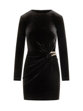 Self-Portrait Abito Drappeggiato in Velluto - Abbigliamento Donna | $store$