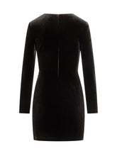 Self-Portrait Abito Drappeggiato in Velluto - Abbigliamento Donna | $store$