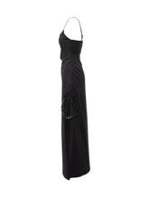 Coperni Black Long Dress with Thin Straps - COLLEZIONE TEAM EC | $store$