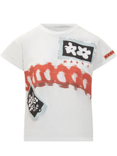 Marni white T-shirt with print - COLLEZIONE TEAM EC | $store$