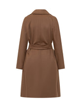 Max Mara Studio Camel Wool Coat with Belt - COLLEZIONE TEAM EC | $store$