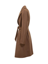 Max Mara Studio Camel Wool Coat with Belt - COLLEZIONE TEAM EC | $store$