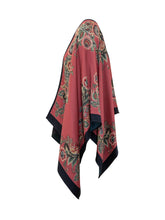 Etro Poncho Rosa Con Motivo Floreale - Abbigliamento Donna | $store$