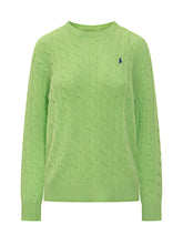 Green Cable-Knit Sweater POLO RALPH LAUREN - COLLEZIONE TEAM EC | $store$