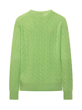 Green Cable-Knit Sweater POLO RALPH LAUREN - COLLEZIONE TEAM EC | $store$