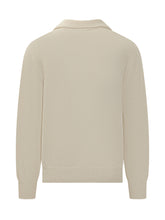 A Paper Kid Maglia Polo Beige In Lana Con Bottoni - A Paper Kid | $store$