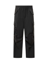 A Paper Kid Pantaloni Cargo Neri - A Paper Kid | $store$