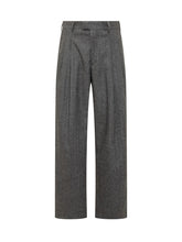 Pantaloni Grigi A Paper Kid a Gamba Larga - A Paper Kid | $store$