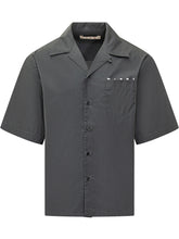 Camicia Grigia con Logo Marni - Abbigliamento Uomo | $store$