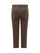 Pantalone Dondup marrone cropped - Abbigliamento Donna | $store$