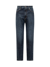 Dondup Straight Fit Blue Denim Jeans - COLLEZIONE TEAM EC | $store$