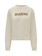 Marni Cotton Sweater with Embroidered Logo - COLLEZIONE TEAM EC | $store$