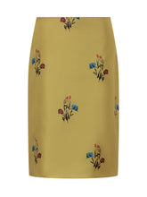 Gonna Marni Gialla con Stampa Floreale - Abbigliamento Donna | $store$
