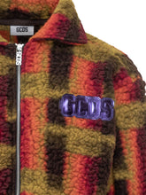 GCDS Multicolor Check Sherpa Jacket - COLLEZIONE TEAM EC | $store$