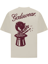 GCDS Oversized T-shirt with Godswear Print - COLLEZIONE TEAM EC | $store$