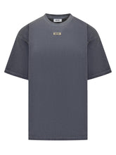 GCDS T-Shirt with Metal Logo - COLLEZIONE TEAM EC | $store$